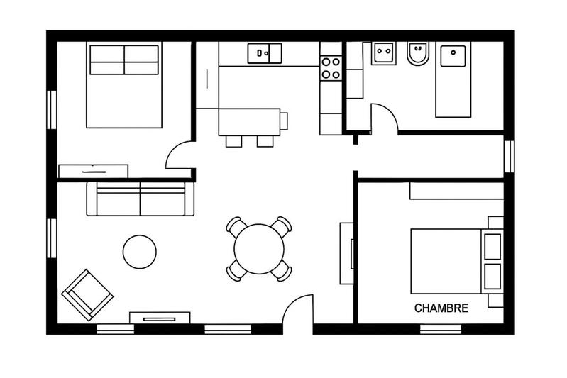 Appartement - 72 m² - 3 pièces