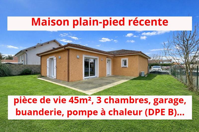 Maison - 99 m² - 4 pièces