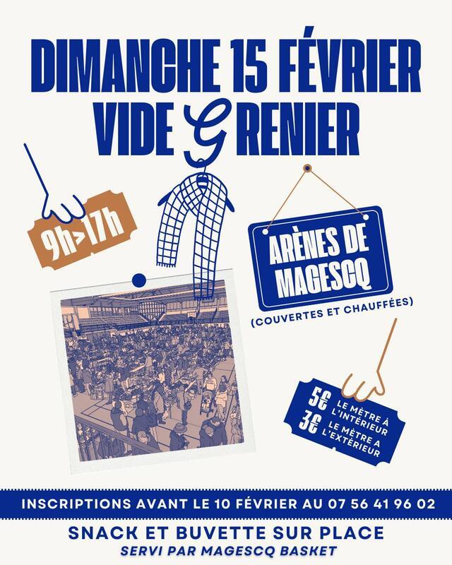 Vide-greniers de magescq basket