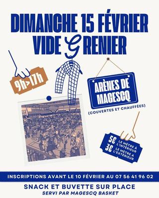 Vide-greniers de magescq basket