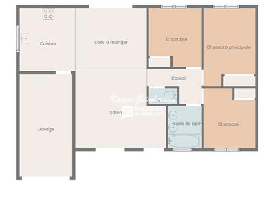 Maison - 77 m² - 4 pièces