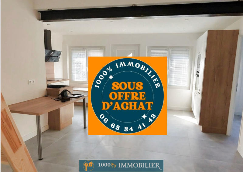 Maison - 64 m² - 3 pièces