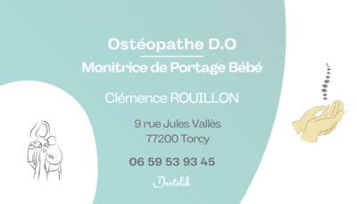 Ostéopathe D.O - Clémence Rouillon