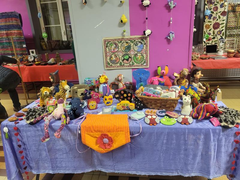 Terres Nouvelles expo vente d'artisanat à Ardres les 14 et 15 décembre 2024