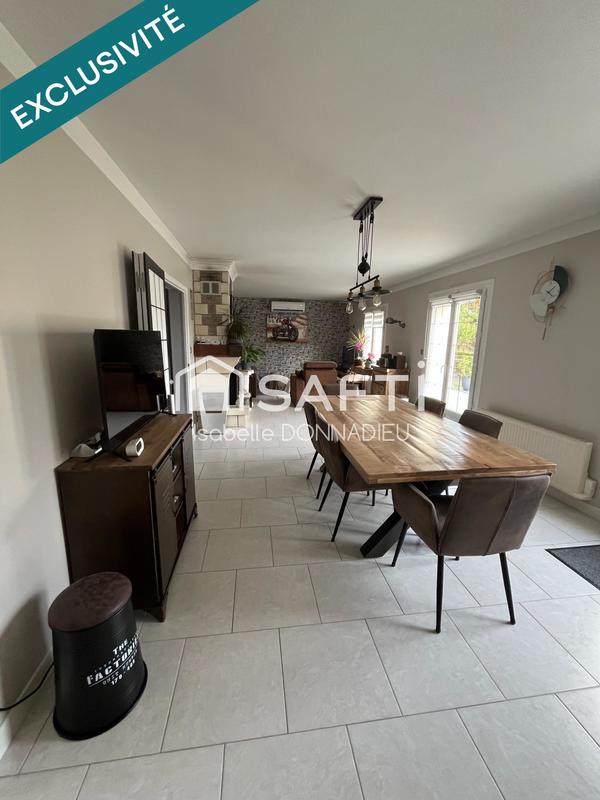 Maison - 124 m² - 5 pièces