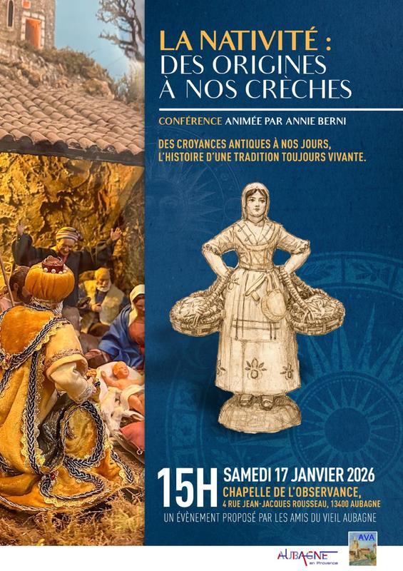 Conférence « « la Nativité et les crèches provençales, entre traditions et innovations »