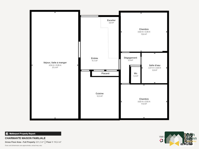 Maison - 143 m² - 6 pièces