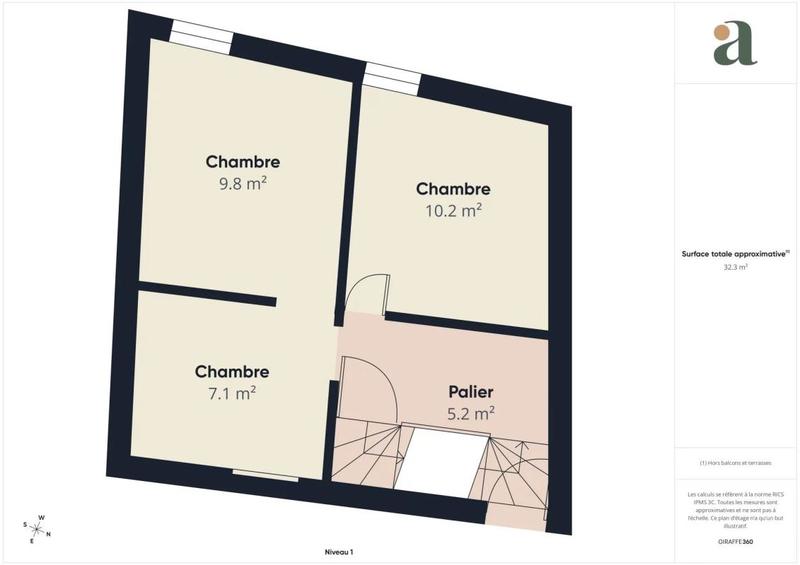 Maison ancienne - 95 m² - 6 pièces