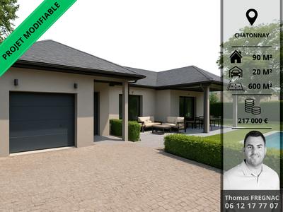 Maison - 90 m² - 4 pièces