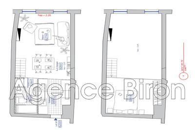 Appartement - 34 m² - 2 pièces