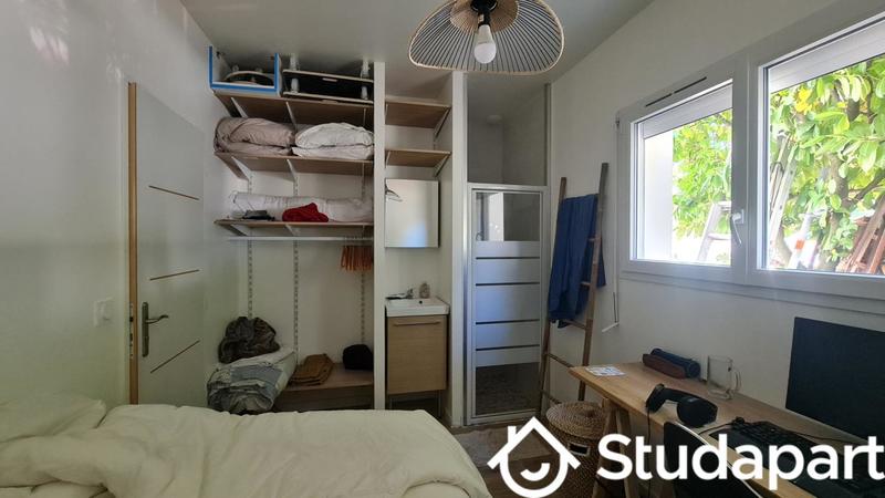 Chambre - 9 m² - 1 pièce