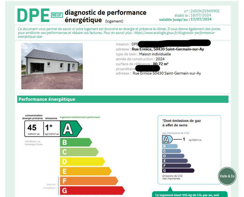 Maison traditionnelle - 81 m² - 4 pièces