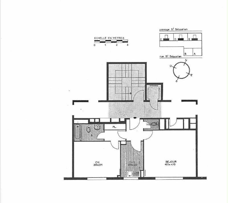 Appartement - 50 m² - 2 pièces