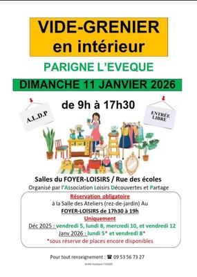 Vide grenier d'hiver