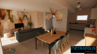 Maison ancienne - 90 m² - 4 pièces