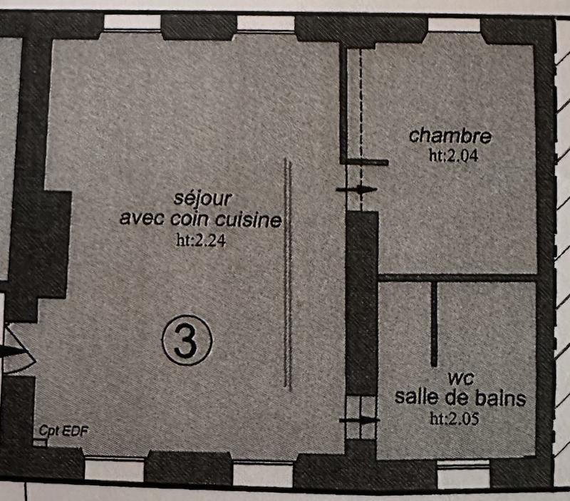 Appartement - 52 m² - 2 pièces