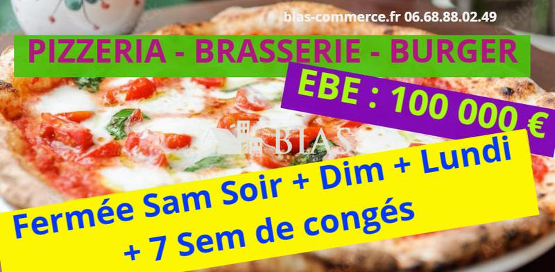 Fonds de commerce - Hôtellerie / Restauration - 100 m²