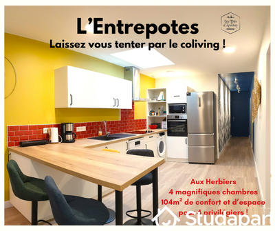 Chambre - 15 m² - 1 pièce