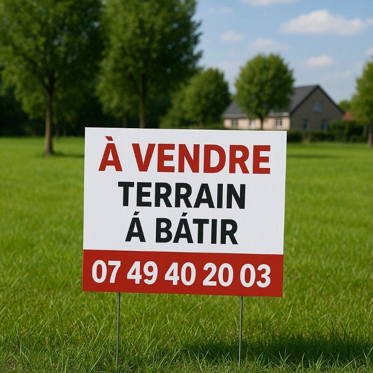 Terrain - 550 m²