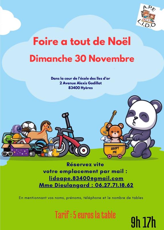 Foire à tous de Noël