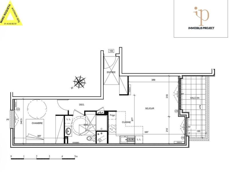 Appartement - 56 m² - 3 pièces