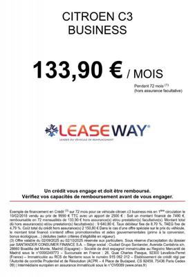 Citroën C3 Business BlueHDi 75 s&amp;S Feel