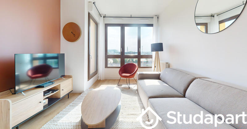 Chambre - 14 m² - 1 pièce