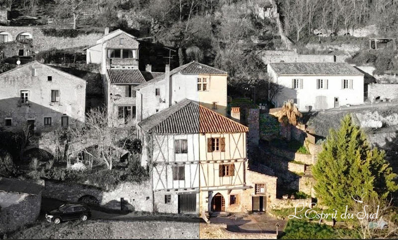 Maison ancienne - 170 m² - 6 pièces