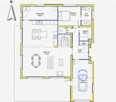 Maison - 170 m² - 5 pièces