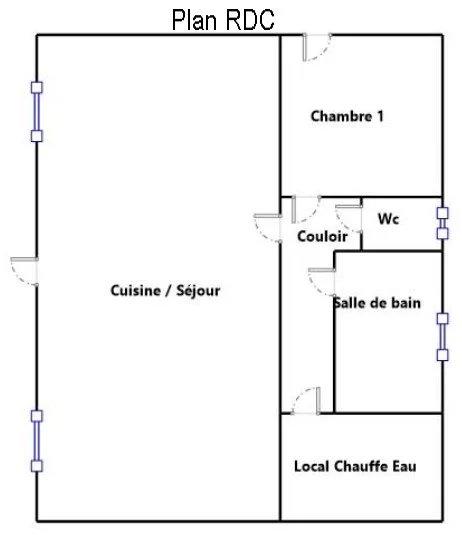 Maison - 77 m² - 4 pièces