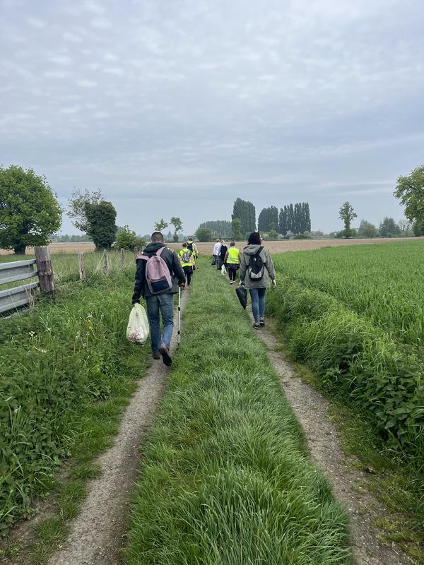 Opération ramarchage : ramassage des déchets