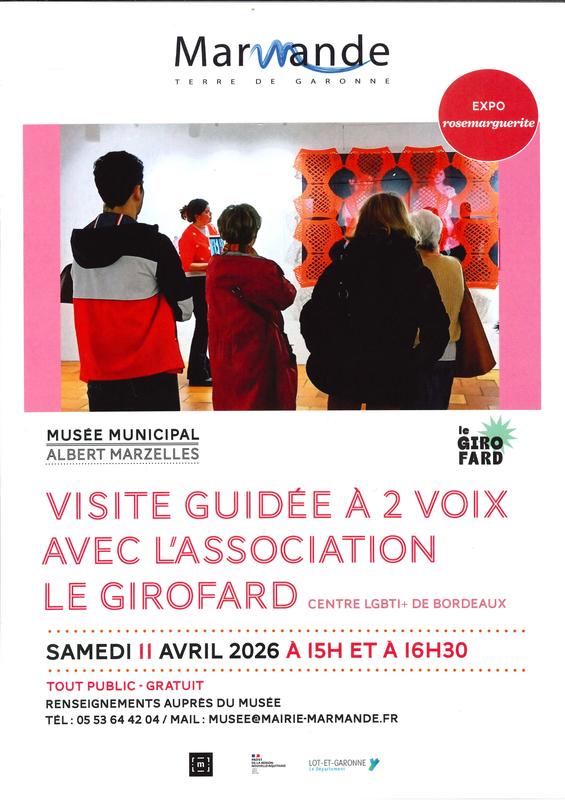 Visite guidée à 2 voix avec l'association le Girofard au Musée Marzelles
