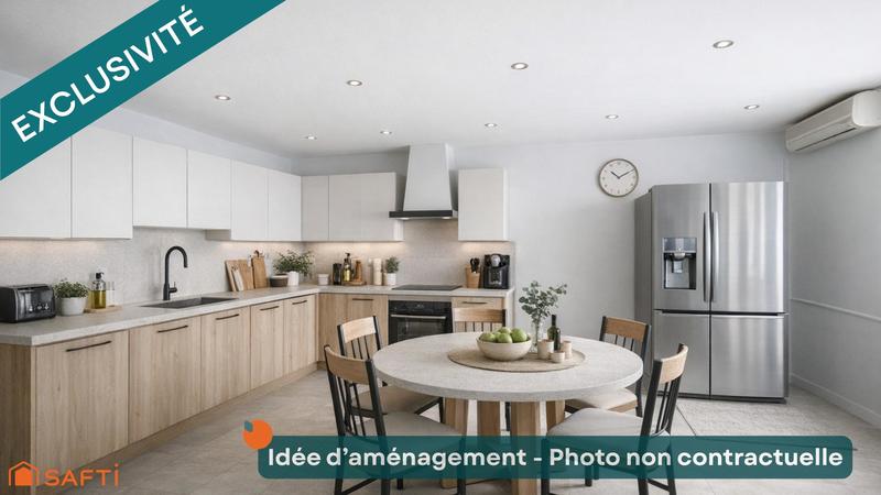 Maison - 110 m² - 4 pièces