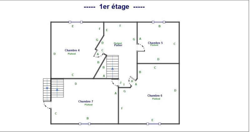 Maison - 91 m² - 8 pièces