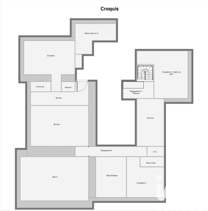 Appartement - 150 m² - 7 pièces