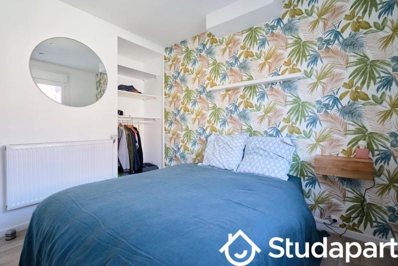 Chambre - 14 m² - 1 pièce