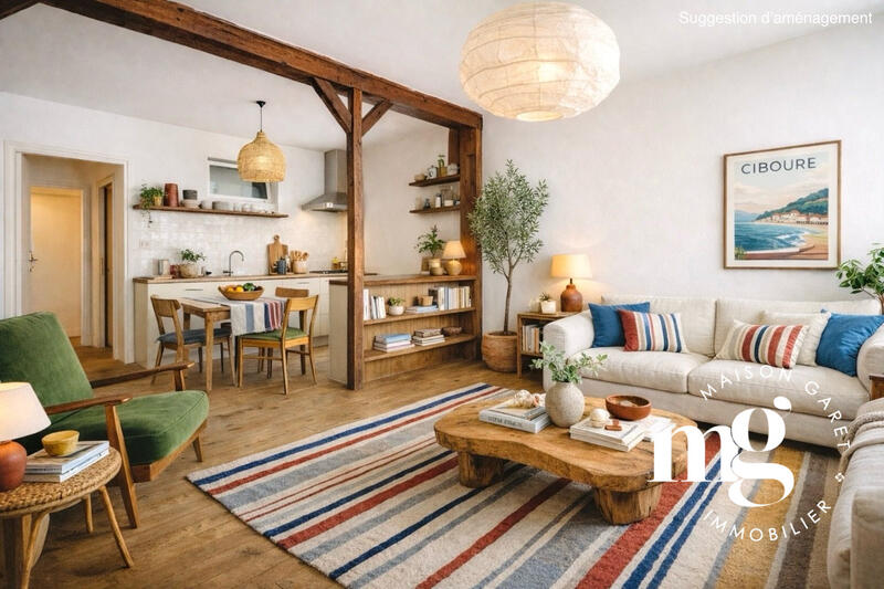 Appartement - 33 m² - 2 pièces