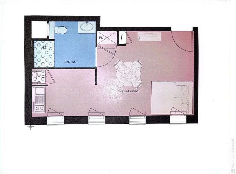 Appartement - 28 m² - 1 pièce