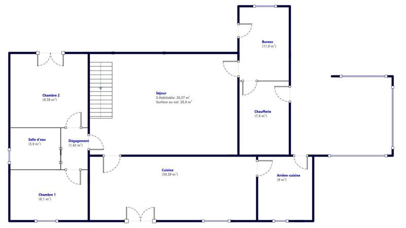 Ferme - 132 m² - 7 pièces