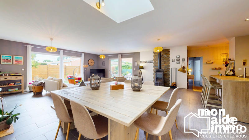 Maison contemporaine - 139 m² - 5 pièces