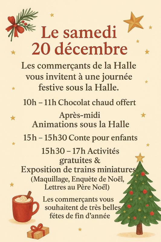 Journée festive autour de Noël