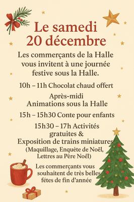 Journée festive autour de Noël