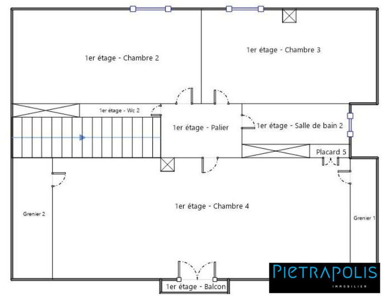 Maison - 140 m² - 5 pièces
