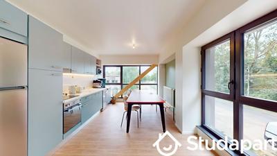 Chambre - 12 m² - 1 pièce