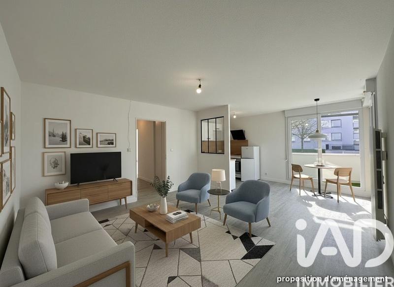 Appartement - 57 m² - 3 pièces