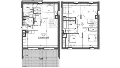 Duplex - 123 m² - 6 pièces