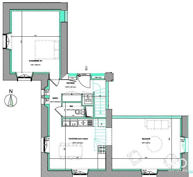 Appartement - 113 m² - 4 pièces