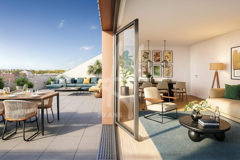 Appartement - 144 m² - 6 pièces