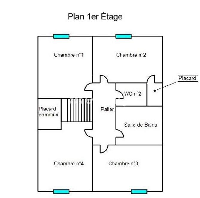Maison - 128 m² - 5 pièces