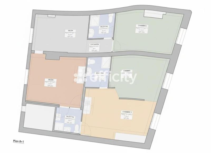 Immeuble - 147 m² - 6 pièces